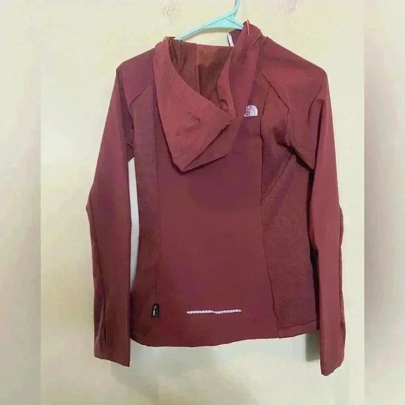 The North Face Red Zip Up Jacket size XS - Picture 4 of 6